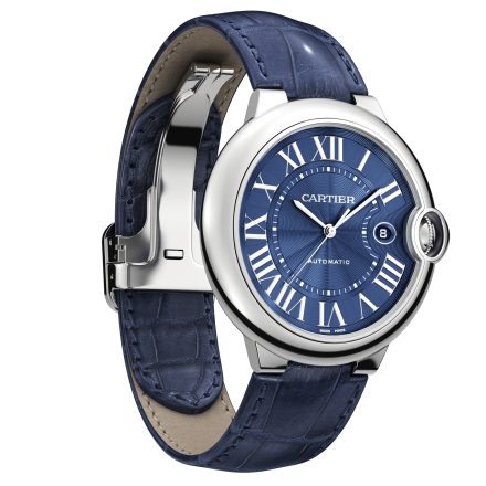 cartier blue sapphire watch