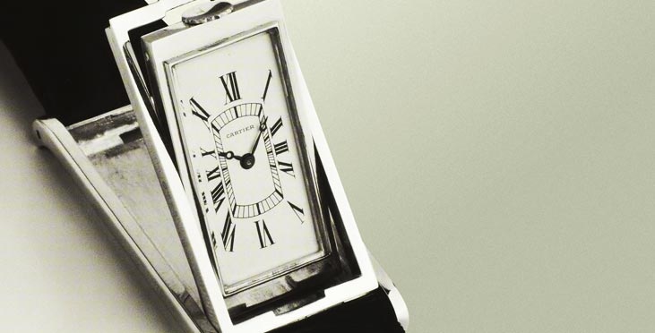 Cartier Tank Basculante watch of 1933 