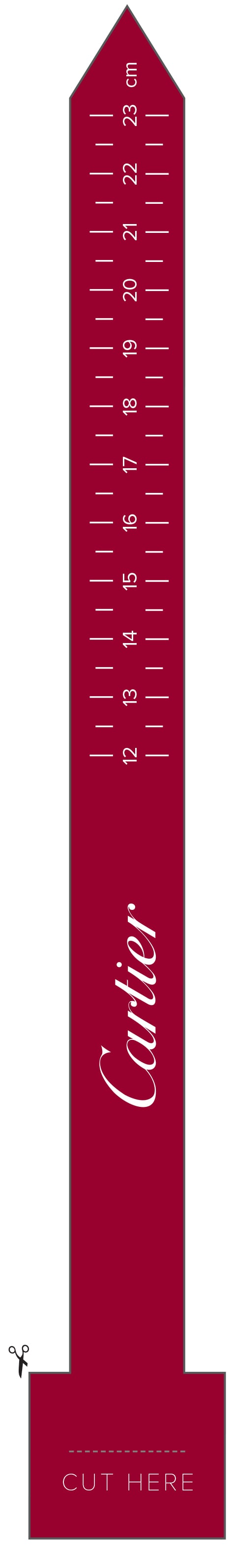 Download and print the ruler to cut out