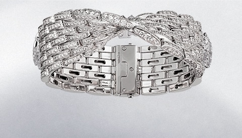cartier style silver bracelet