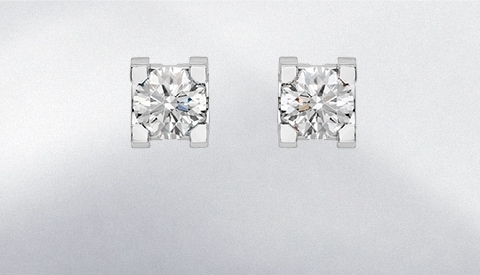 cartier classic diamond earrings price