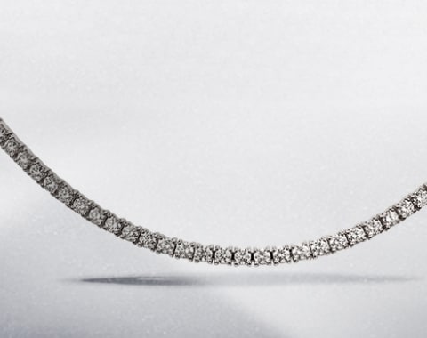 cartier platinum necklace price