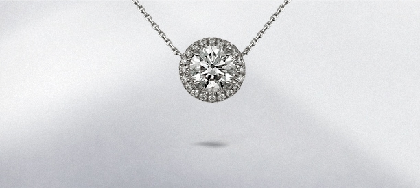 cartier diamond link necklace
