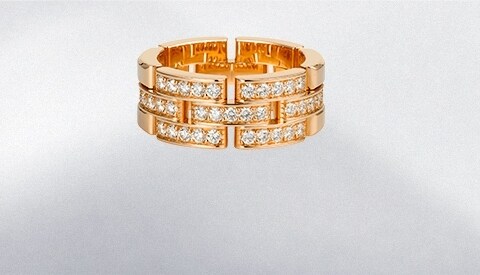 cartier gold ring