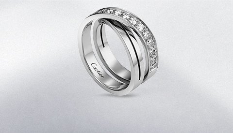 cartier ring 3 teilig