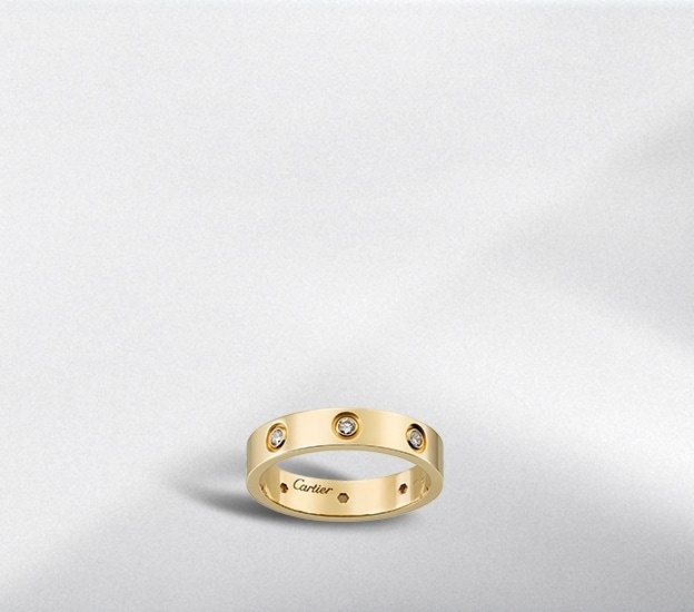 cartier yellow gold love ring