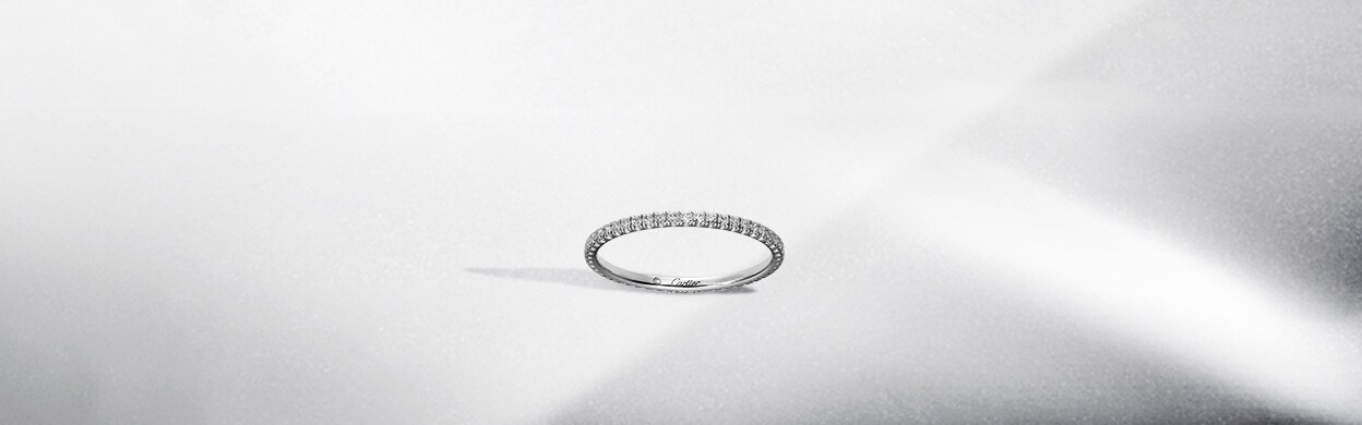 logo de cartier wedding band