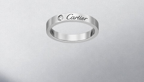 cartier wedding ring pair