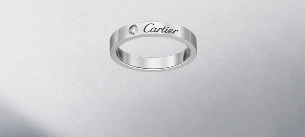 cartier engagement rings band