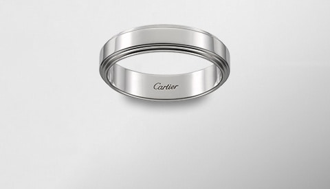 cartier engagement ring set