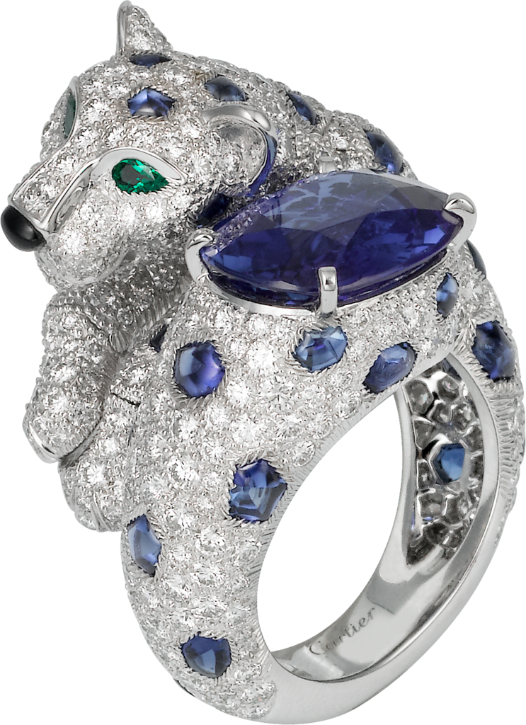 cartier ring sapphire