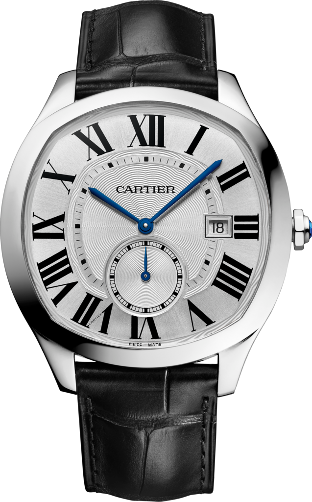 Cartier Rotonde Silver Dial White Gold Mens Watch W1556202Cartier Rotonde Silver Dial White Gold Mens Watch W1556202 Box Papers
