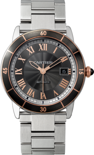 Cartier Chronoscaph 2996 Ladies Steel Chronograph Date 32MM Quartz Watch