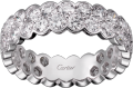 Broderie de Cartier wedding ring White gold, diamonds