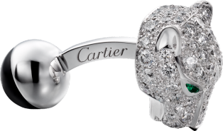 Panthère de Cartier 袖扣 Panthère de Cartier 金袖扣，鋪鑲鑽石