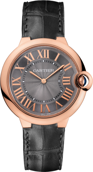 Cartier De Cle 18k Rose Gold Automatic 40mm Brown Leather Strap Ref. WGCL0004