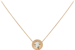 Cartier d'Amour 項鏈 18K玫瑰金，鑽石