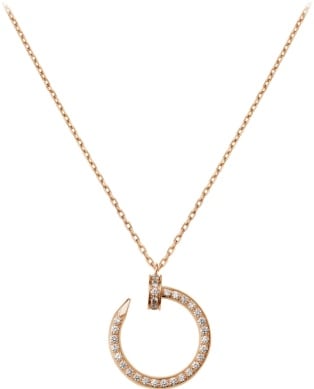 cartier rose gold chain