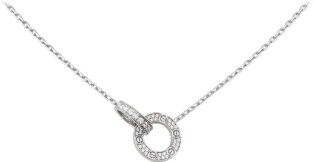 cartier diamond love necklace