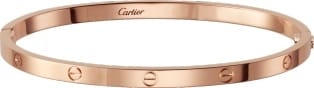 how much does the cartier love bracelet cost
