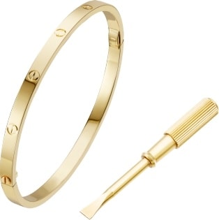 LOVE bracelet, SM - Yellow gold - Cartier