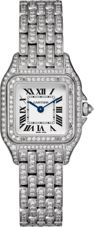 panthere de cartier diamond watch