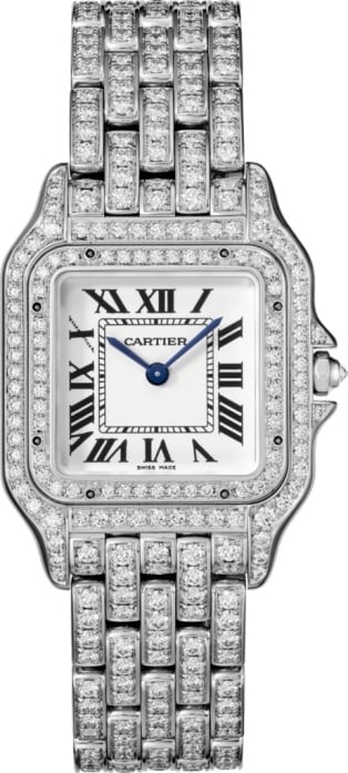 cartier panthere diamond watch