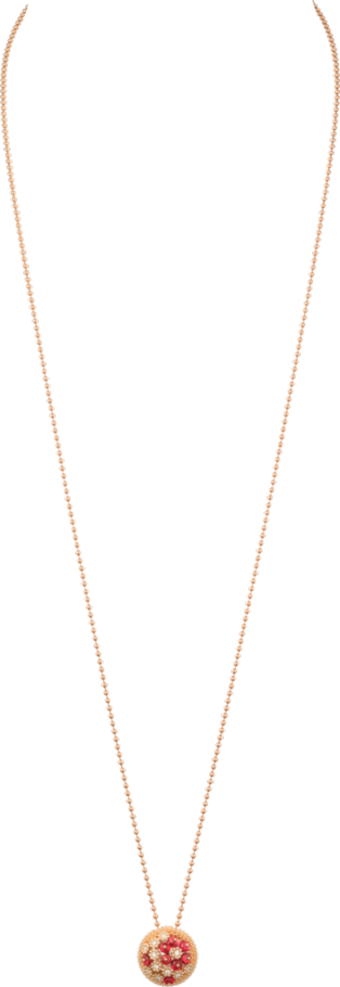 Cactus de Cartier necklace Rose gold, spinels, diamonds