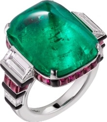 cartier emerald rings