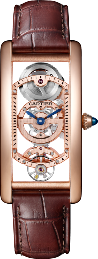 Cartier Pasha de Cartier 18K Rose Gold 41mm Skeleton Watch WHPA0006