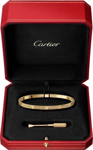 cartier love bracelet small man