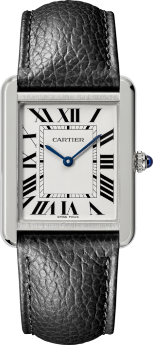 cartier mens rectangular watch