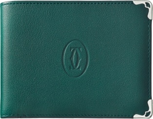 green cartier wallet