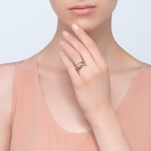 cartier trinity ring yellow gold