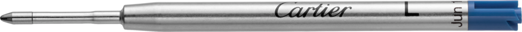 粗咀原子筆藍墨補充筆芯適用於 Santos-Dumont、R de Cartier、Diabolo、Santos、Louis Cartier 及 Trinity 原子筆。粗咀