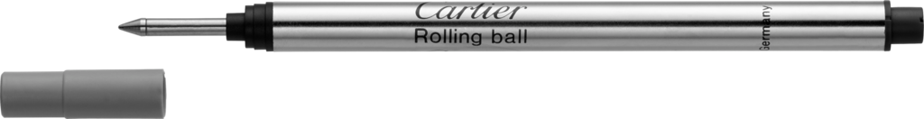 鋼珠筆黑墨補充筆芯適用於 Santos-Dumont、R de Cartier、Santos de Cartier 大型款、Diabolo、Art Déco、Louis Cartier 及 Trinity 鋼珠筆