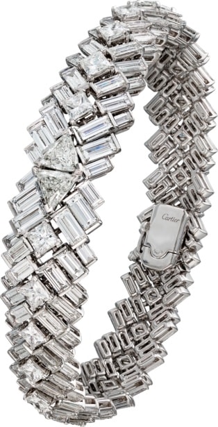 reflection de cartier white gold diamond bracelet