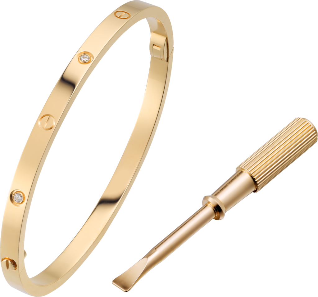 how thick is cartier love bracelet