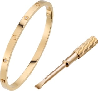 cartier bracelet love gold