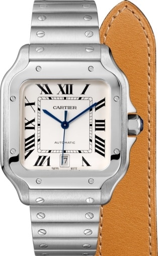 CRWSSA0009 - Santos de Cartier watch 