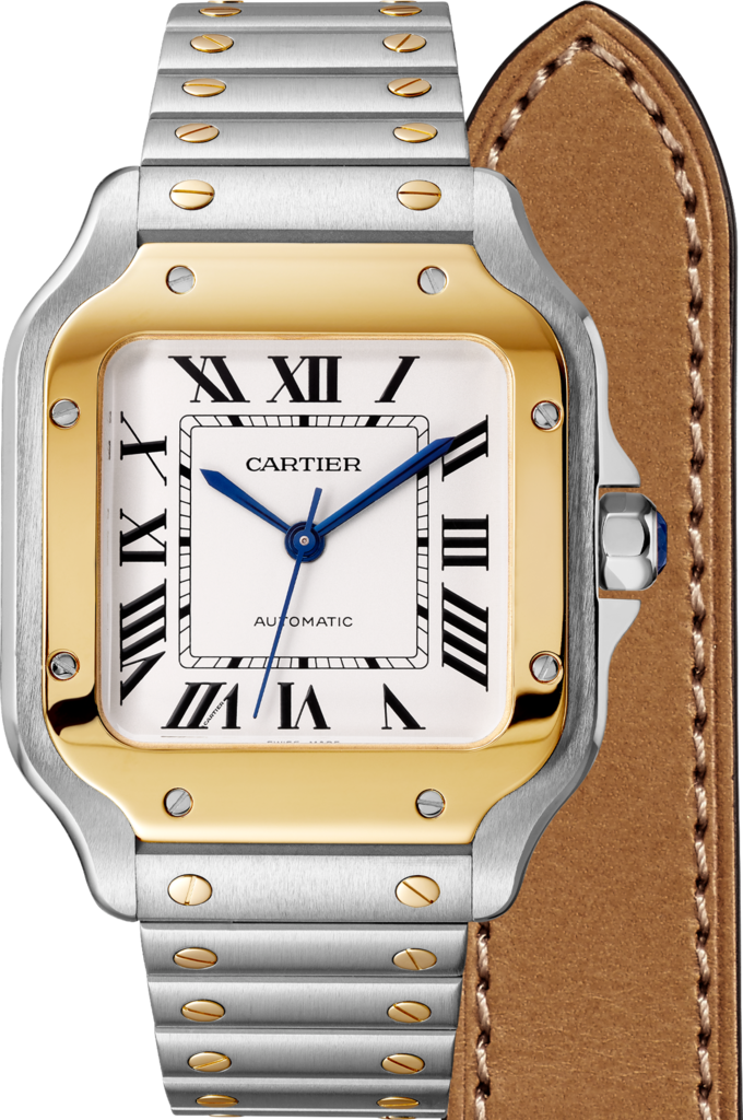 cartier santos 100 watch medium model