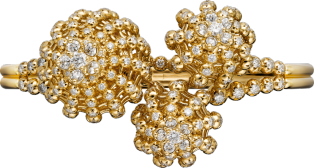 Cactus de Cartier 手鐲 18K黃金，鑽石