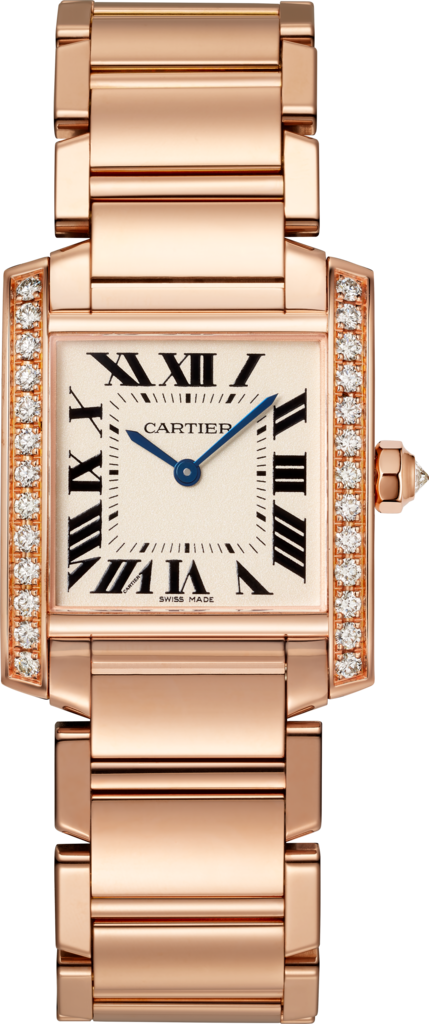 Cartier PANTHERE Quartz 18K Yellow Gold ~.7TCW Diamond Watch CARTIER Black BandCartier PANTHERE Quartz 22mm 1 Row Gold 0.24TCW DIAMOND Bezel Watch