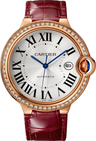 Cartier Lady Must De Vermeil Ronde Damenuhr Saphirglas Ref. 1801 Klassiker