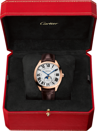 Cartier 18K Pink Gold & Diamond Ballon Bleu Automatic Watch