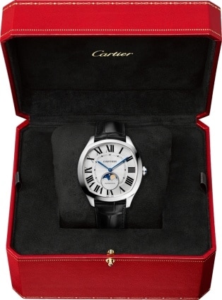 Drive de Cartier Moon Phases watch 