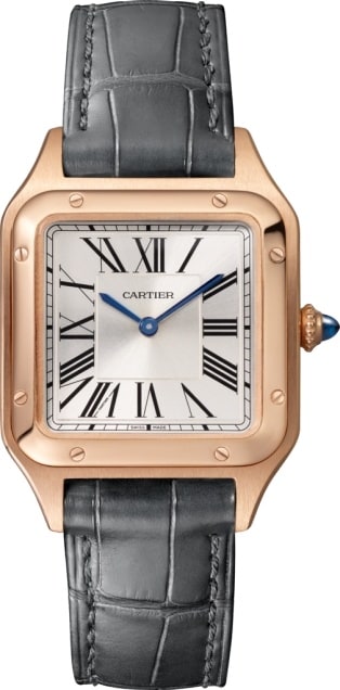 cartier santos gold watch