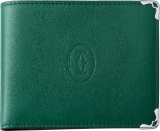 cartier mens leather wallet