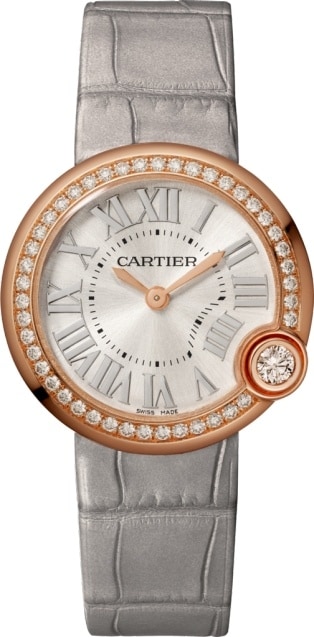 cartier ballon gold watch