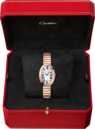 Baignoire 腕錶，小型款 小型款，石英機芯，18K玫瑰金